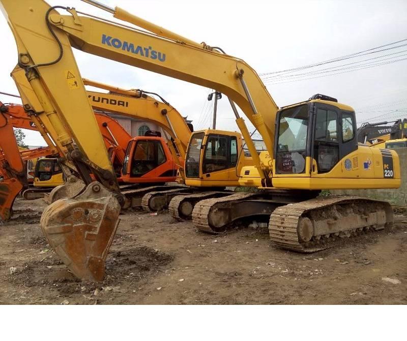 Komatsu pc220-7 Roomikekskavaatorid