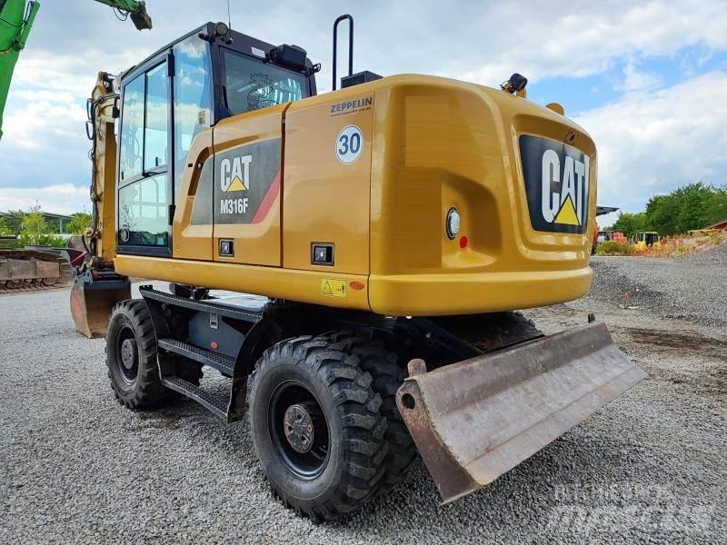 CAT M316F Ratasekskavaatorid