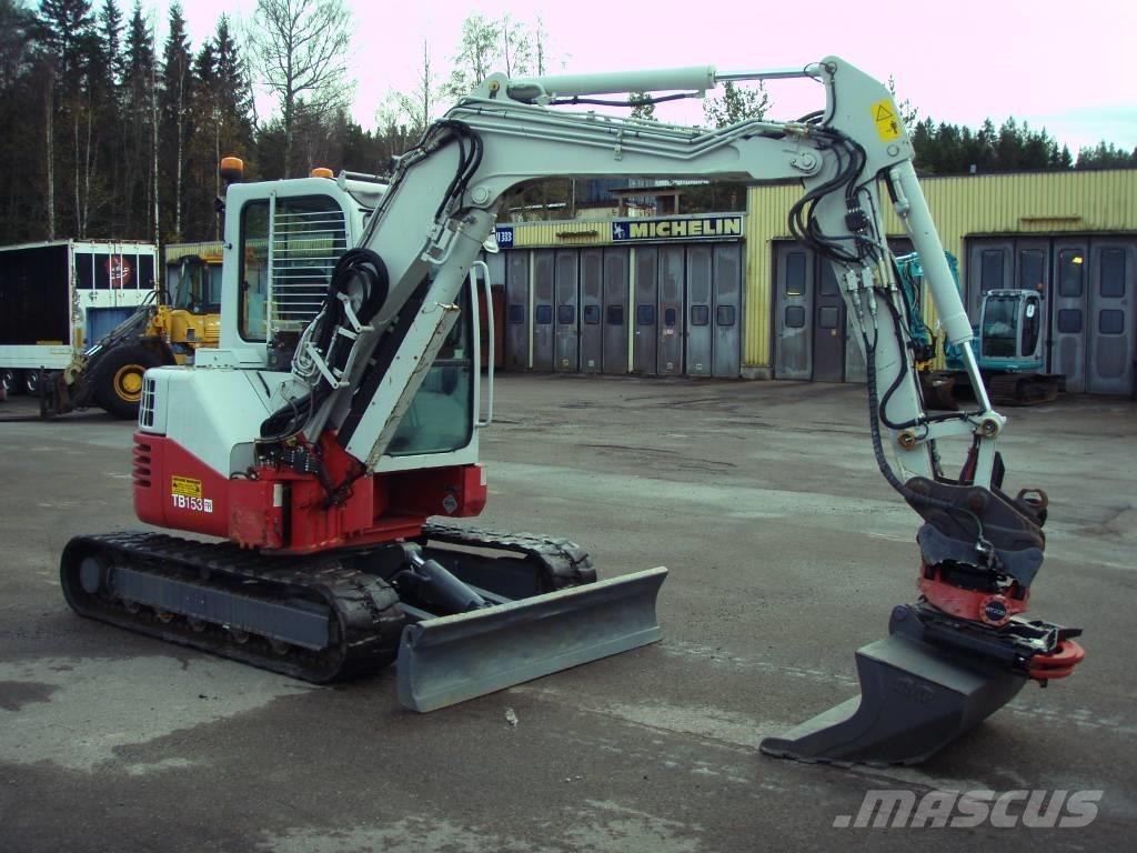 Takeuchi TB 153 FR Miniekskavaatorid < 7 t