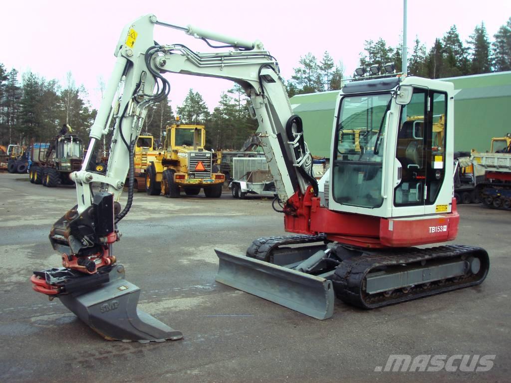 Takeuchi TB 153 FR Miniekskavaatorid < 7 t