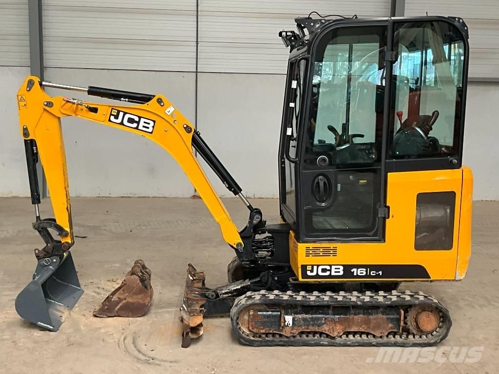 JCB 16 C-1 Miniekskavaatorid < 7 t