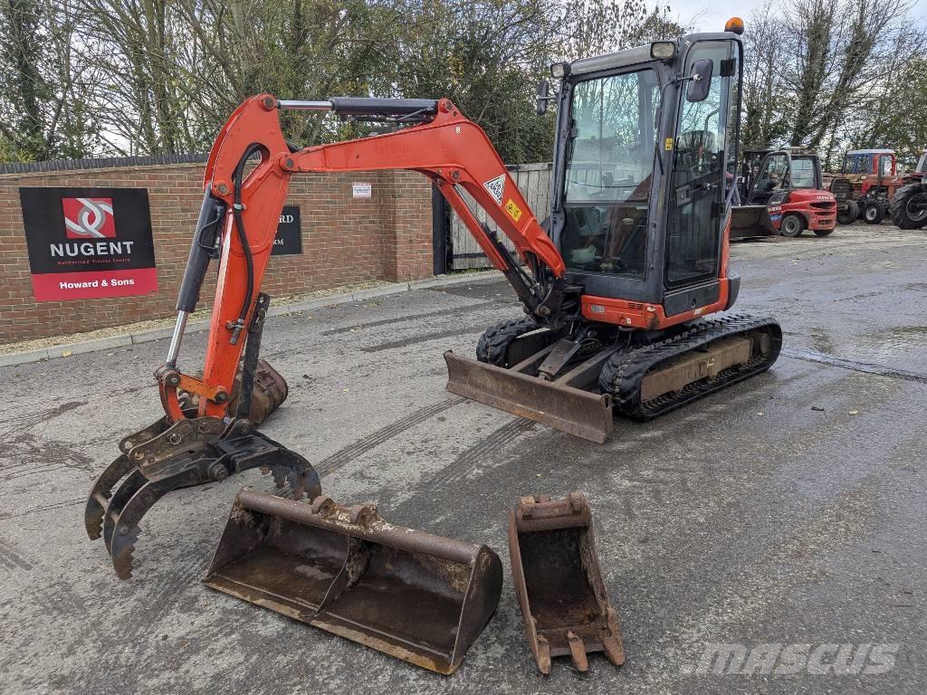 Kubota U 27-4 Miniekskavaatorid < 7 t
