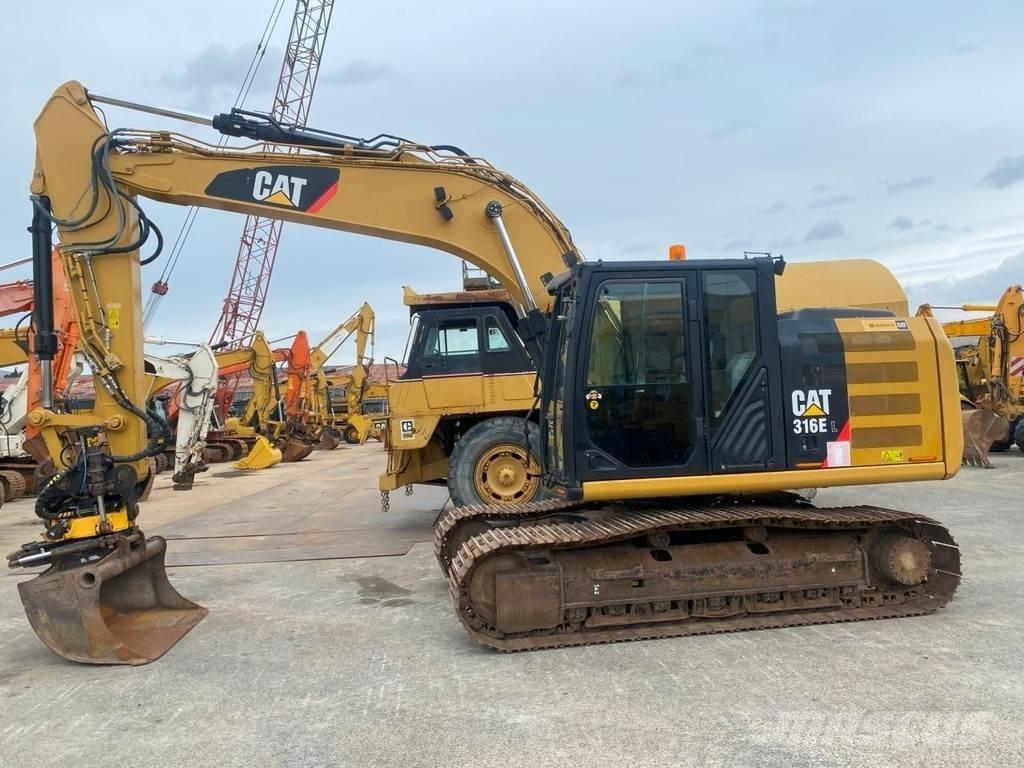 CAT 316 EL NVT Roomikekskavaatorid