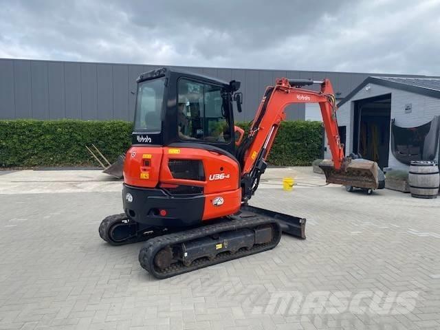 Kubota U 36-4 Miniekskavaatorid < 7 t