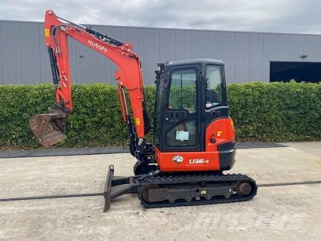 Kubota U 36-4 Miniekskavaatorid < 7 t