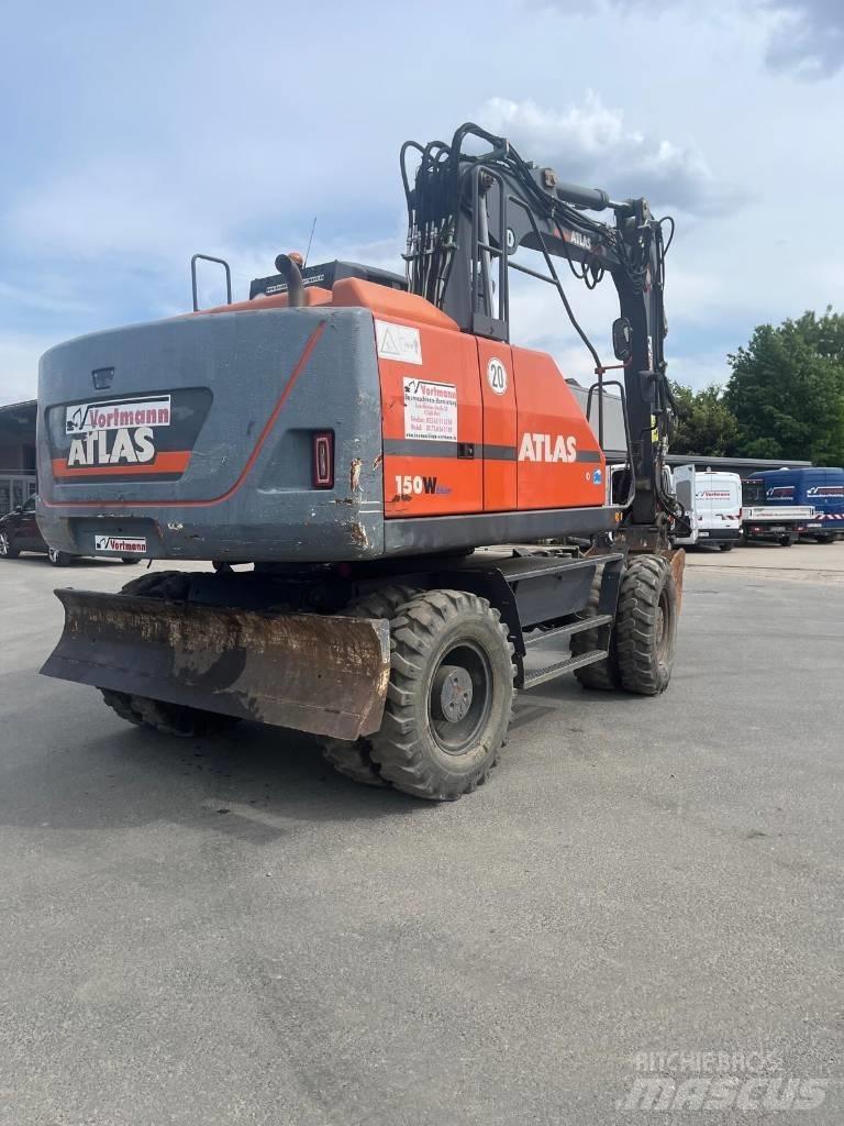 Atlas 150 W Ratasekskavaatorid