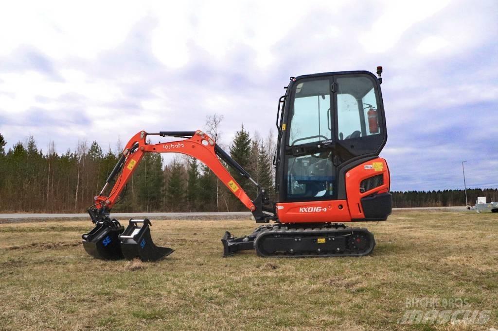 Kubota KX016-4 Miniekskavaatorid < 7 t