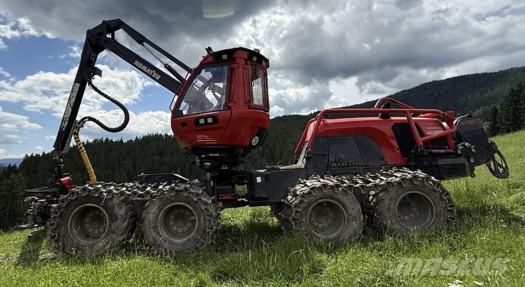 Komatsu 931XC Harvesterid