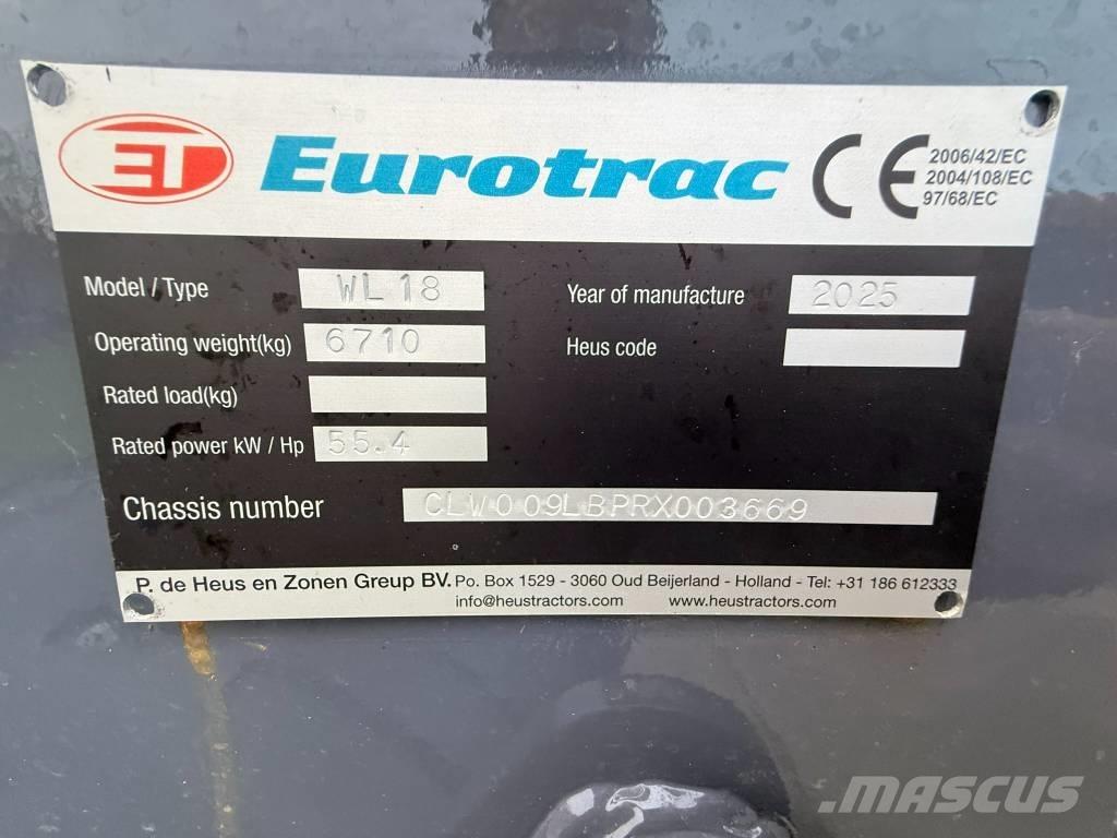 Eurotrac wl 18 Mitmeotstarbelised laadurid