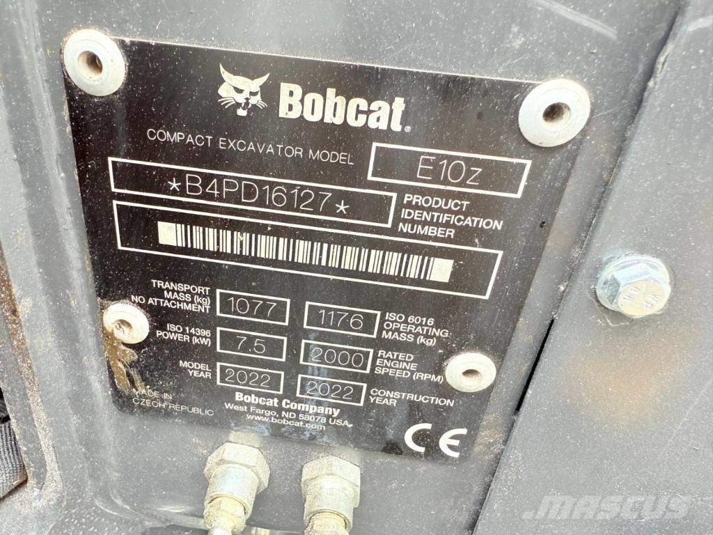 Bobcat E 10z Miniekskavaatorid < 7 t