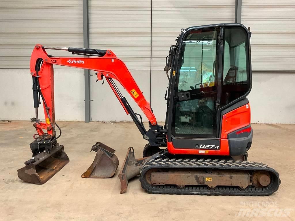 Kubota U 27-4 Miniekskavaatorid < 7 t