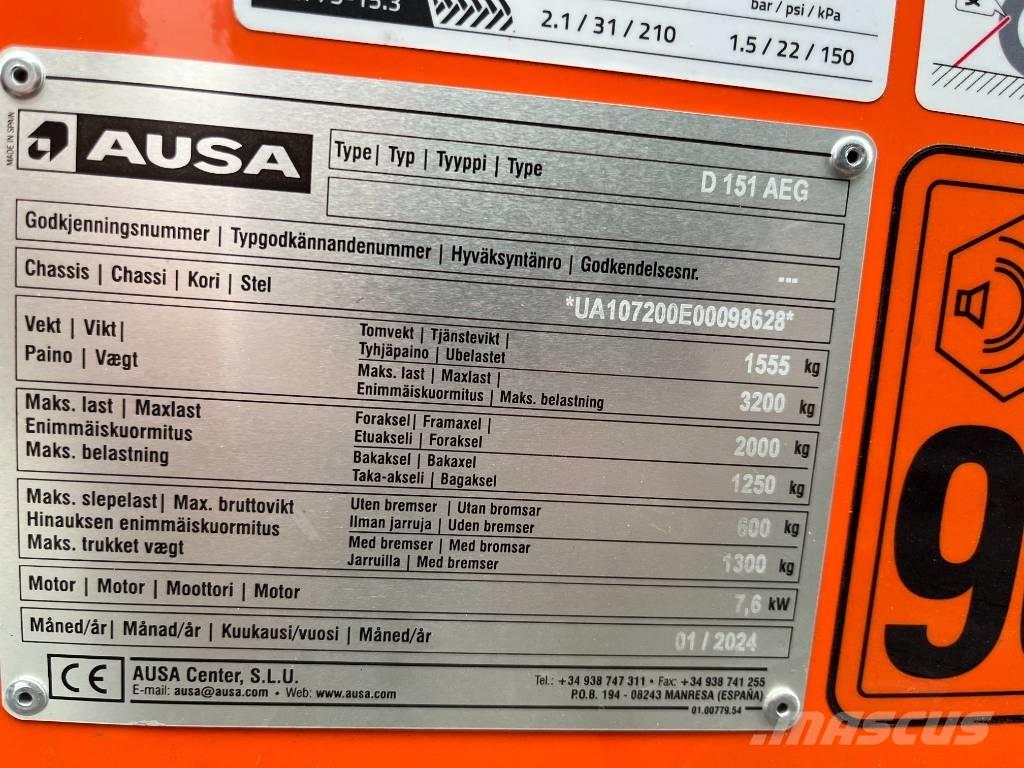 Ausa D151AEG Väikekallurid