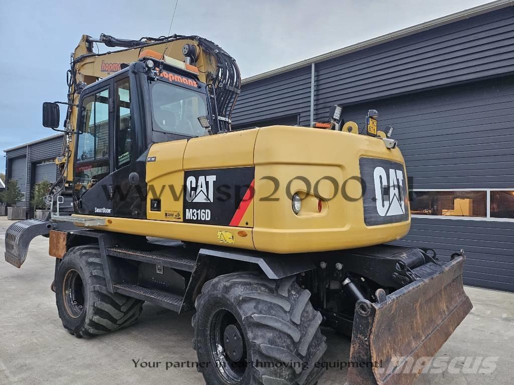 CAT M 316 D Ratasekskavaatorid