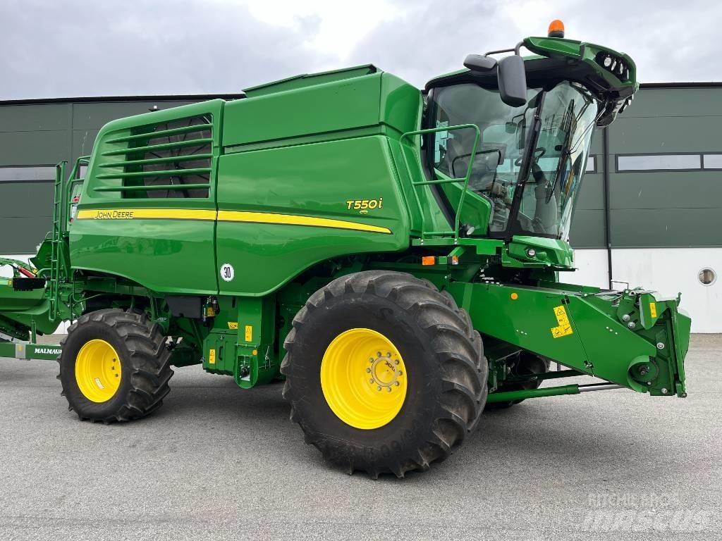 John Deere T 550 Teraviljakombainid