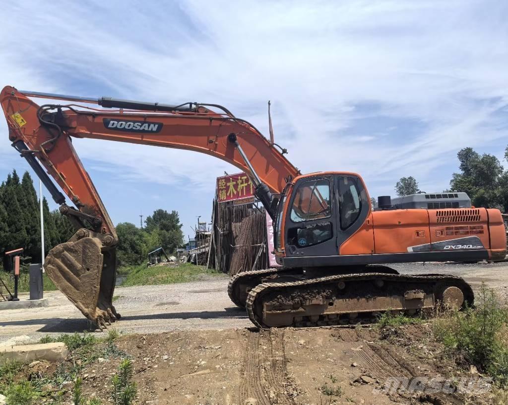 Doosan DX 340 LC-9C Roomikekskavaatorid