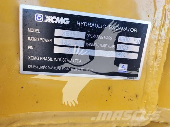 XCMG XE35U Miniekskavaatorid < 7 t