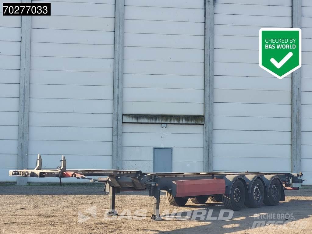 Van Hool 3 axles Konteinerveo poolhaagised