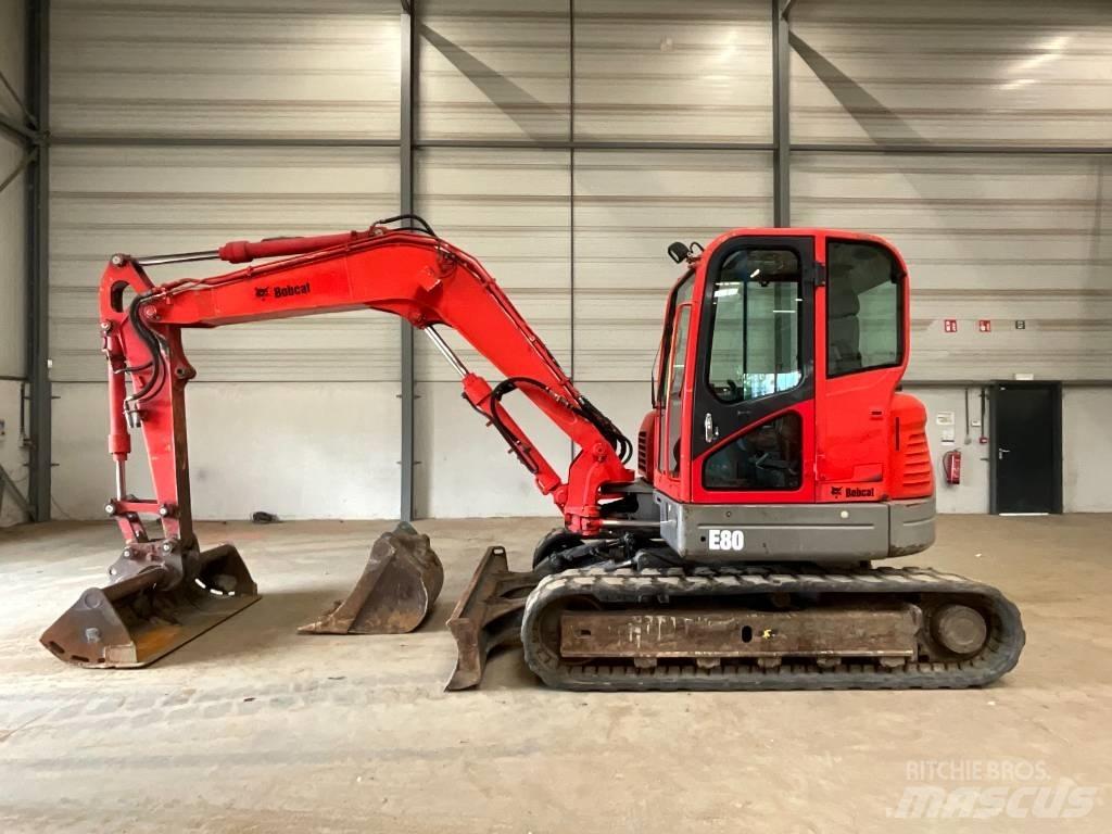Bobcat E 80 Väikeekskavaatorid 7t-12t