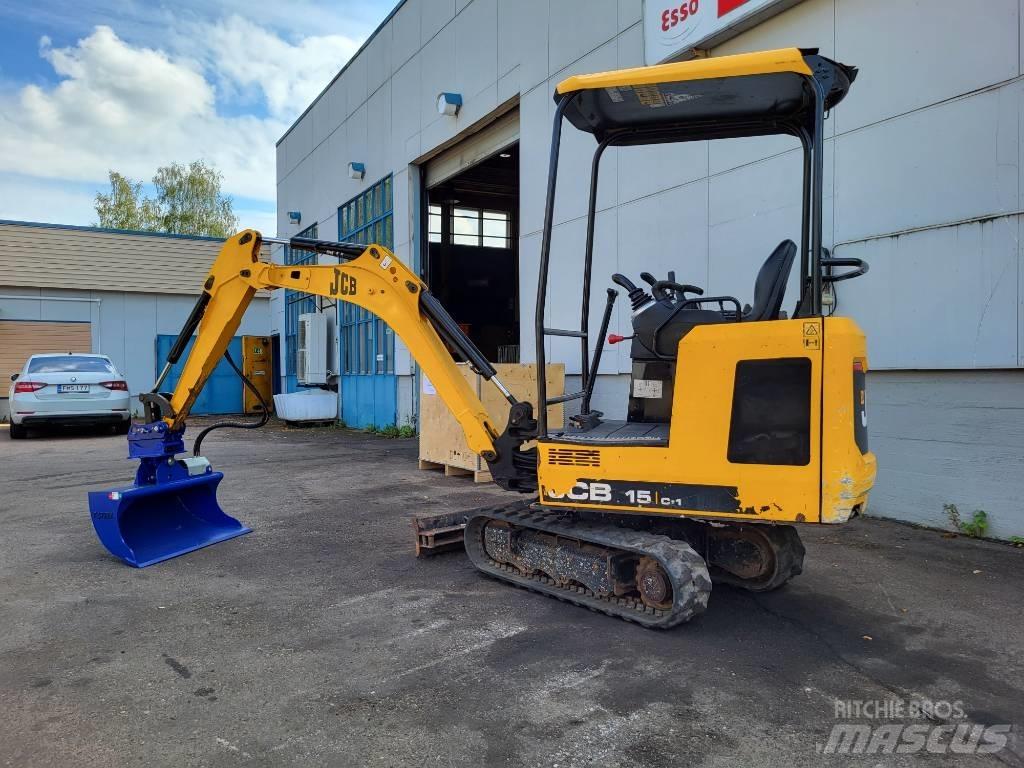 JCB 15 C-1 Miniekskavaatorid < 7 t