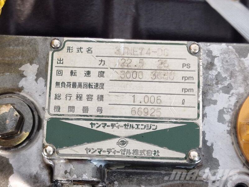 Yanmar 3TNE74-DG Mootorid