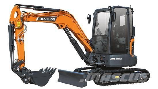 Doosan DX35Z-7 Miniekskavaatorid < 7 t