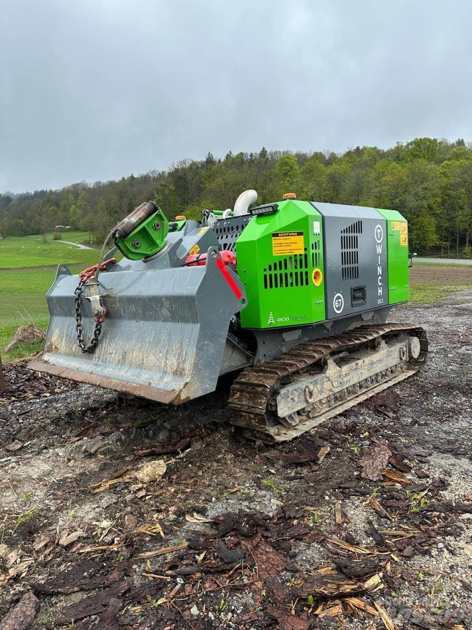  T-Winch 10.3 Metsatööks kohandatud traktorid