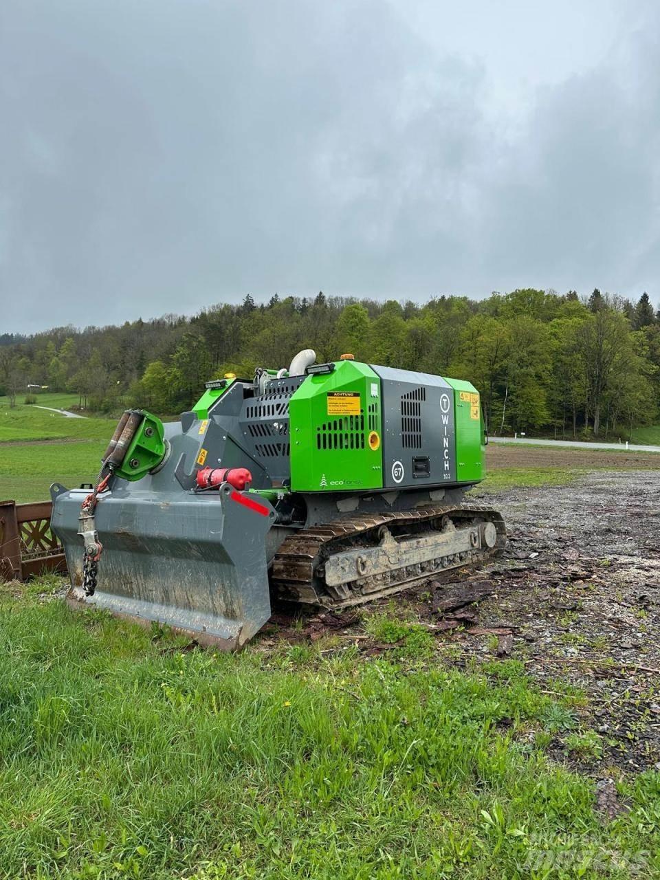  T-Winch 10.3 Metsatööks kohandatud traktorid