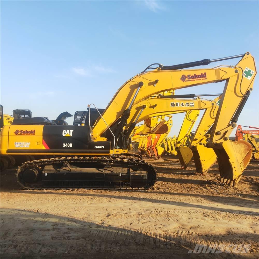 CAT 340D2 Roomikekskavaatorid