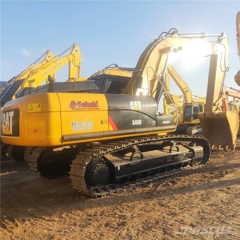 CAT 340D2 Roomikekskavaatorid