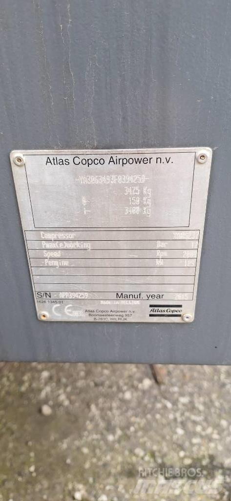 Atlas Copco XAHS237 Kompressorid