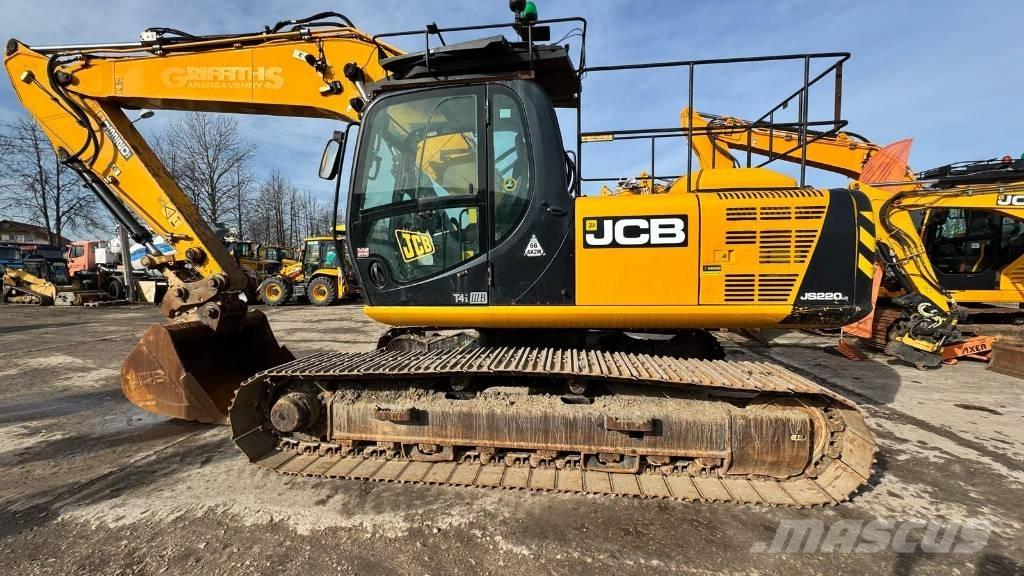 JCB JS 220 LC Roomikekskavaatorid