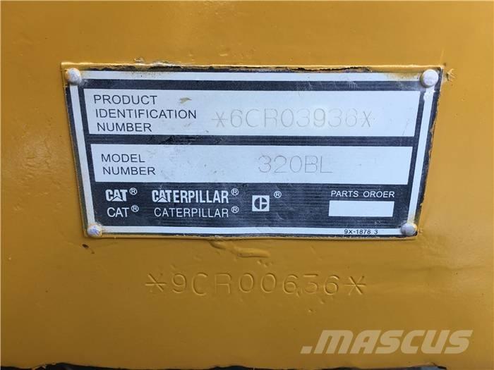 CAT 320 B LN Roomikekskavaatorid