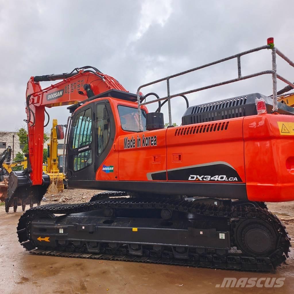 Doosan DX 340 LC Roomikekskavaatorid