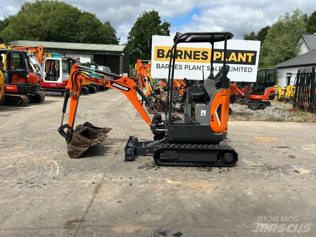 Doosan DX17Z Miniekskavaatorid < 7 t