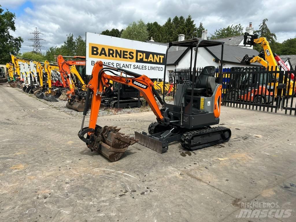 Doosan DX17Z Miniekskavaatorid < 7 t