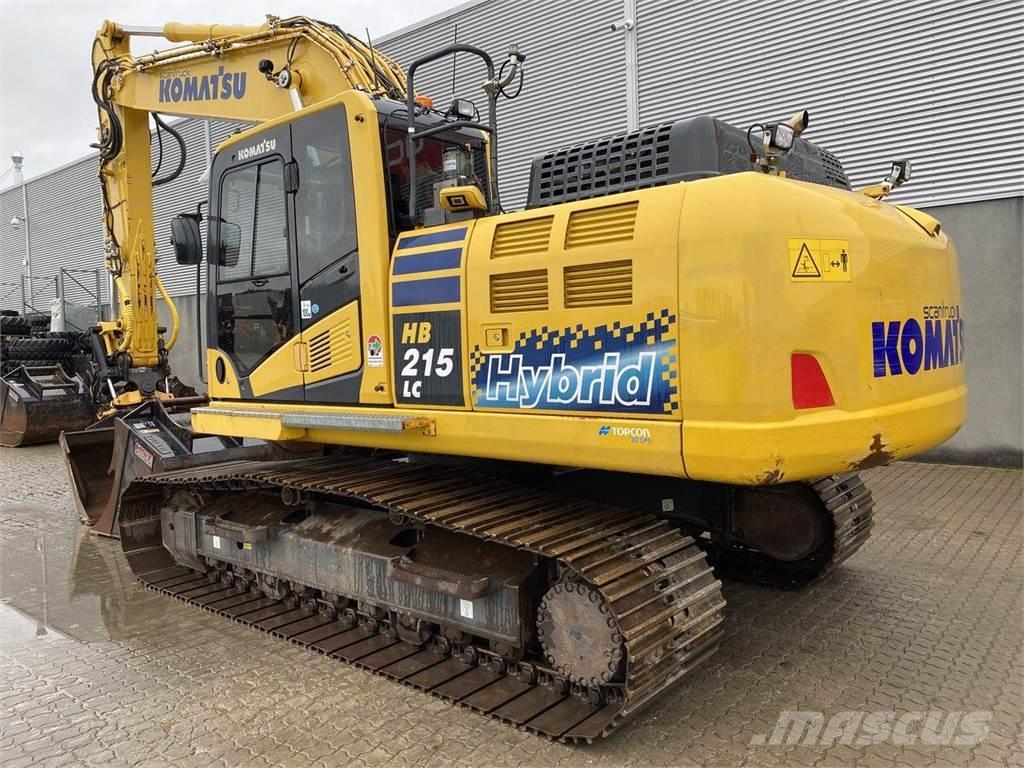 Komatsu HB215LC-3 Roomikekskavaatorid