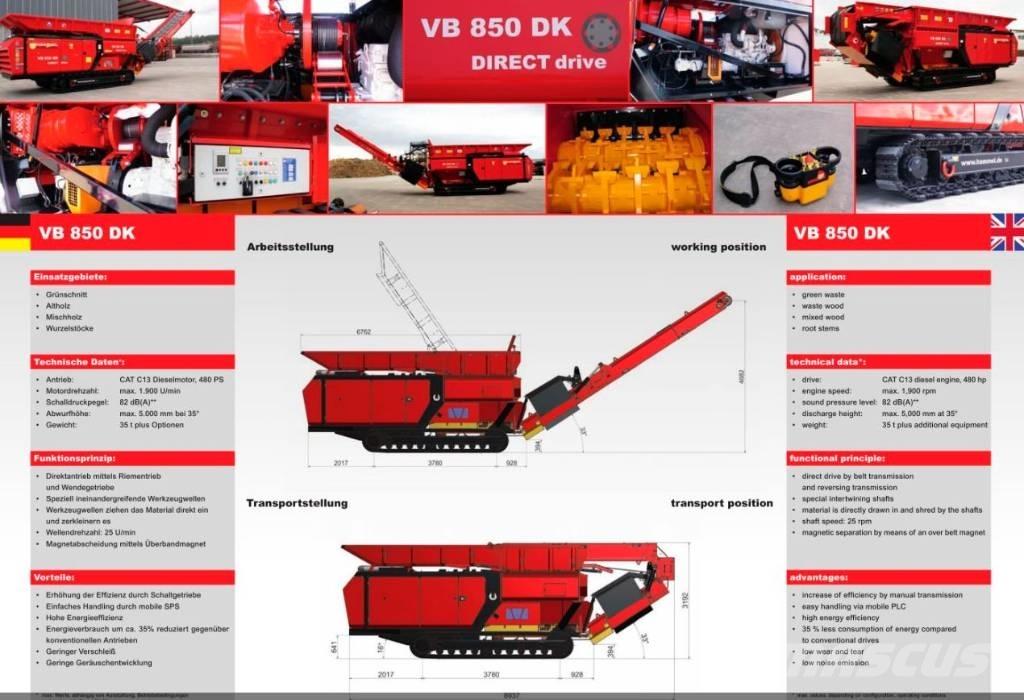 Hammel VB 850 DK Prügipurustajad