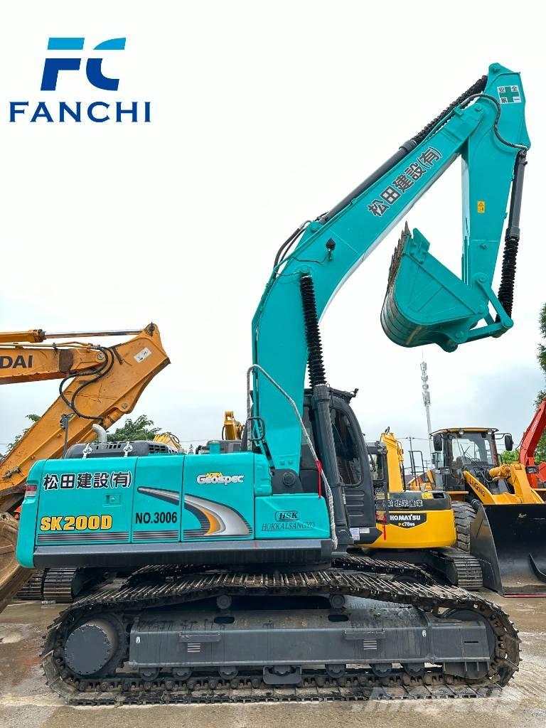 Kobelco SK 200 Roomikekskavaatorid