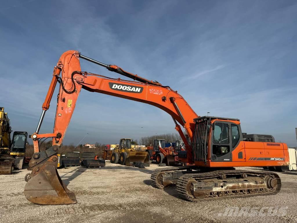 Doosan DX 340 LC Roomikekskavaatorid
