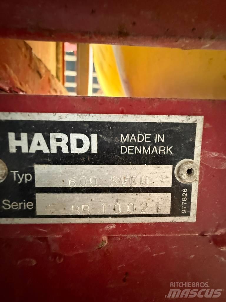 Hardi 600 SVCO Ripp-pritsid