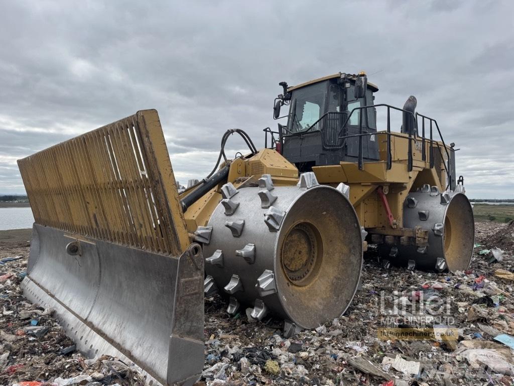 CAT 836 Jäätmetihendajad