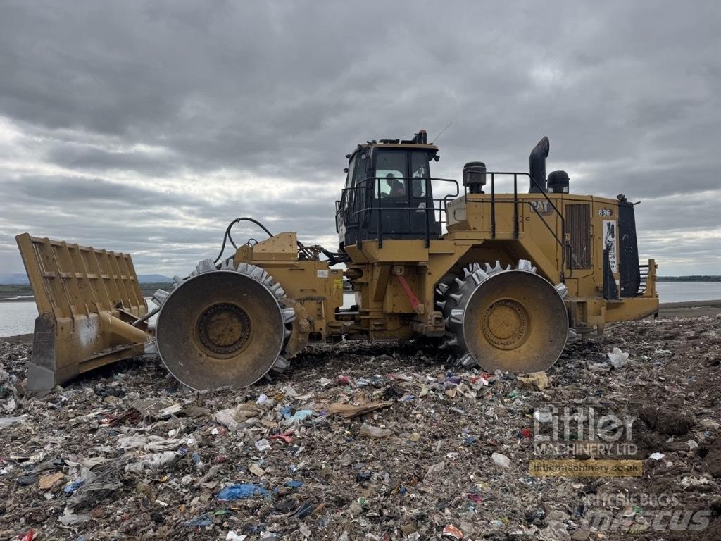 CAT 836 Jäätmetihendajad