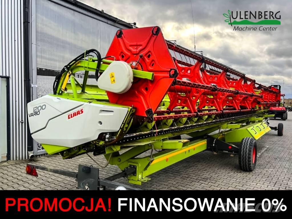 CLAAS Vario 1200 Kombainide heedrid