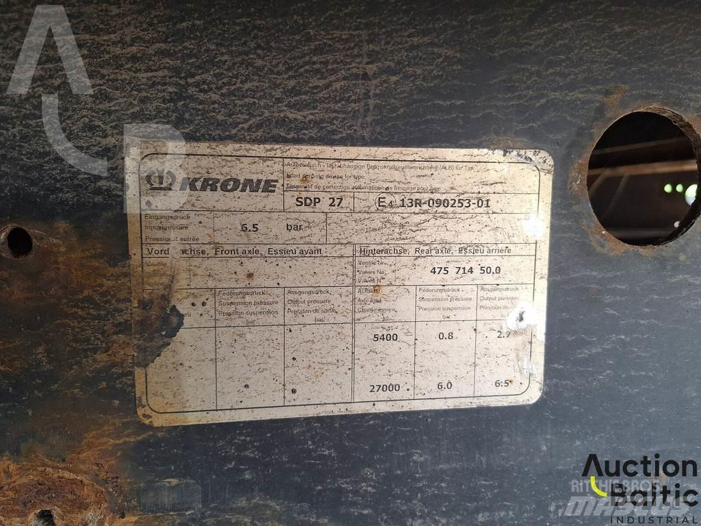 Krone SDP 27 Tentpoolhaagised