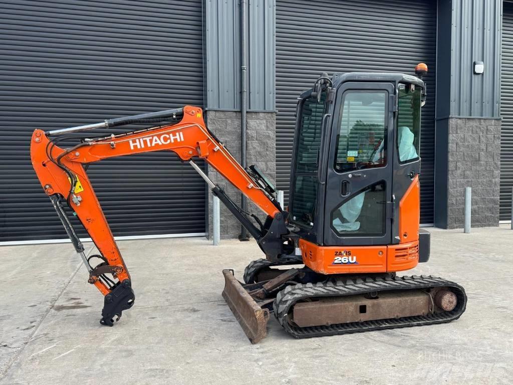Hitachi ZX 26 U-6 cr Miniekskavaatorid < 7 t
