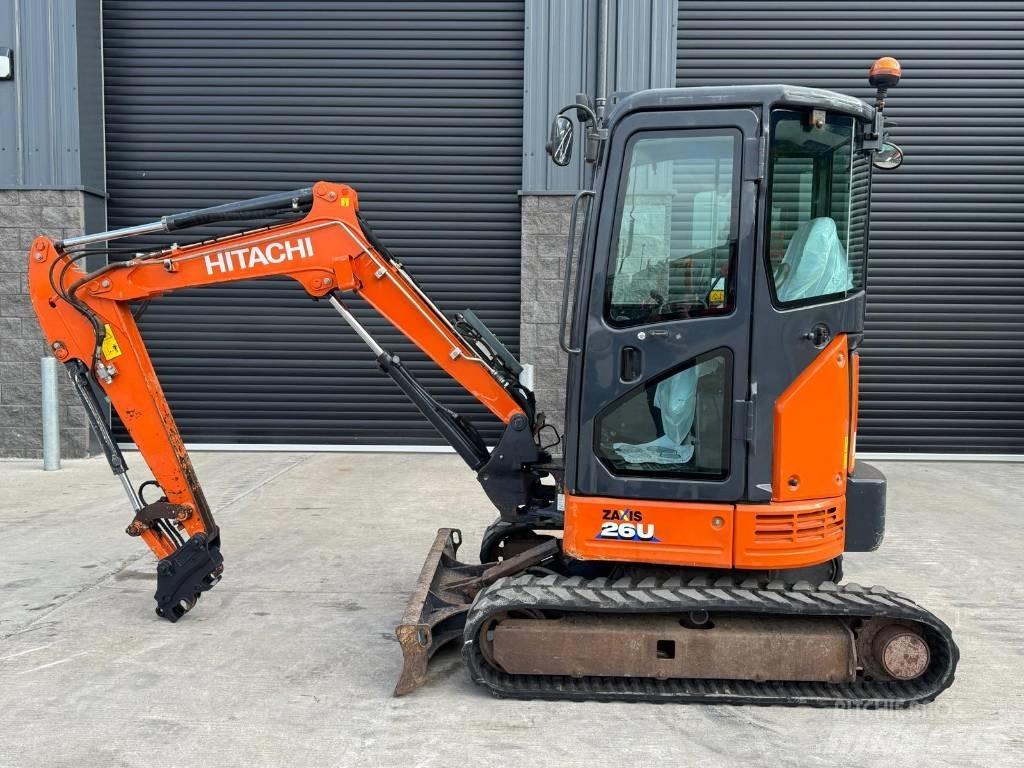 Hitachi ZX 26 U-6 cr Miniekskavaatorid < 7 t