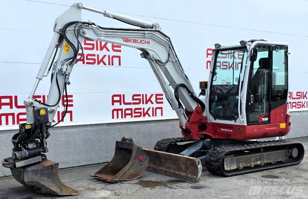 Takeuchi TB 260 Miniekskavaatorid < 7 t