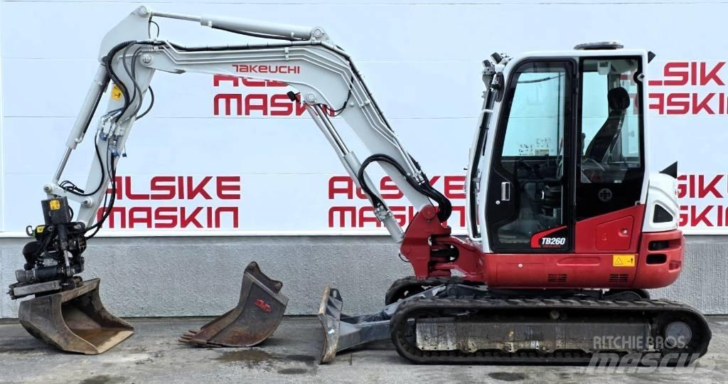 Takeuchi TB 260 Miniekskavaatorid < 7 t