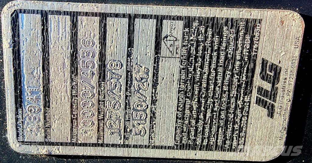 JLG Fork-Side Tilt Tõstekahvlid