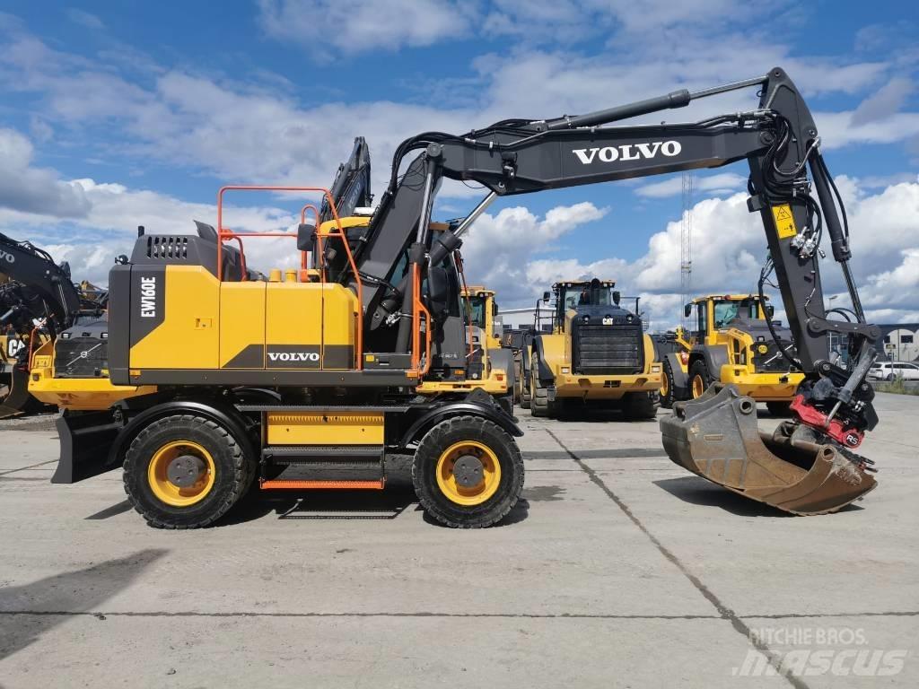 Volvo EW160E Ratasekskavaatorid